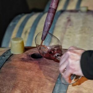 winemaking at Karavitakis Winery 